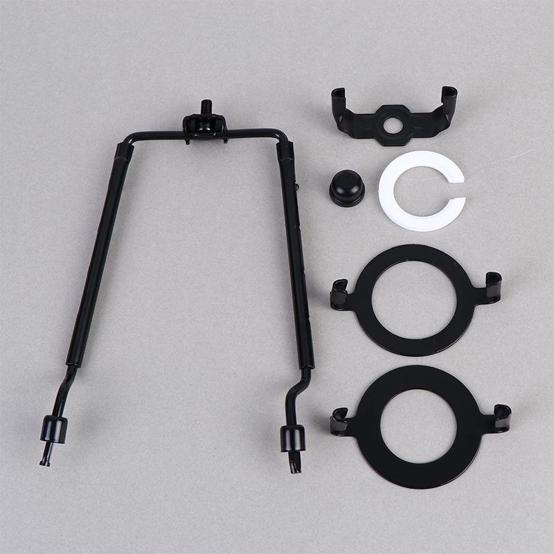 

Versatile 8 9 10 Inch Lamp Shade Holder for E26 E27 Base Standard Lamp Rod Supports Modern Table Floor Lamps чорний