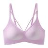 Comfortable, light and breathable jelly strip, non-slip and non-marking, upper support, gathering, anti-sagging, no steel ring, beautiful back bra.