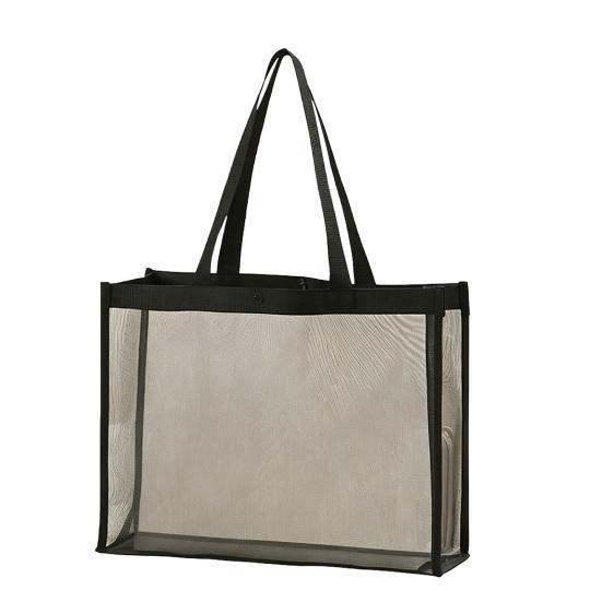 Storage Bag, Large Capacity Foldable Washable Outdoor Tote, Portable Toiletry Cosmetic Bag Carrying Case for Beach Pool Camping