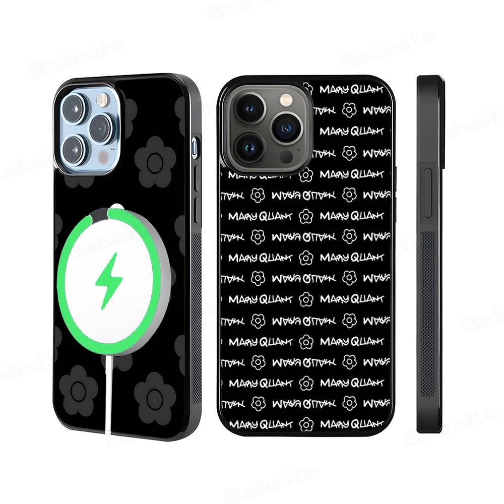 GOOD Brand Q-QUANT MARY Phone Case Magnetic Case For IPhone 16 14 13 12 11 15 Pro Max Plus For Magsafe Wireless Charge Cover