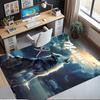 Custom Name LNTB002260915X1000==Wolf Printed Carpet,Rug for Office Chair Living Room Bedroom Kitchen Room Decor Gifts.