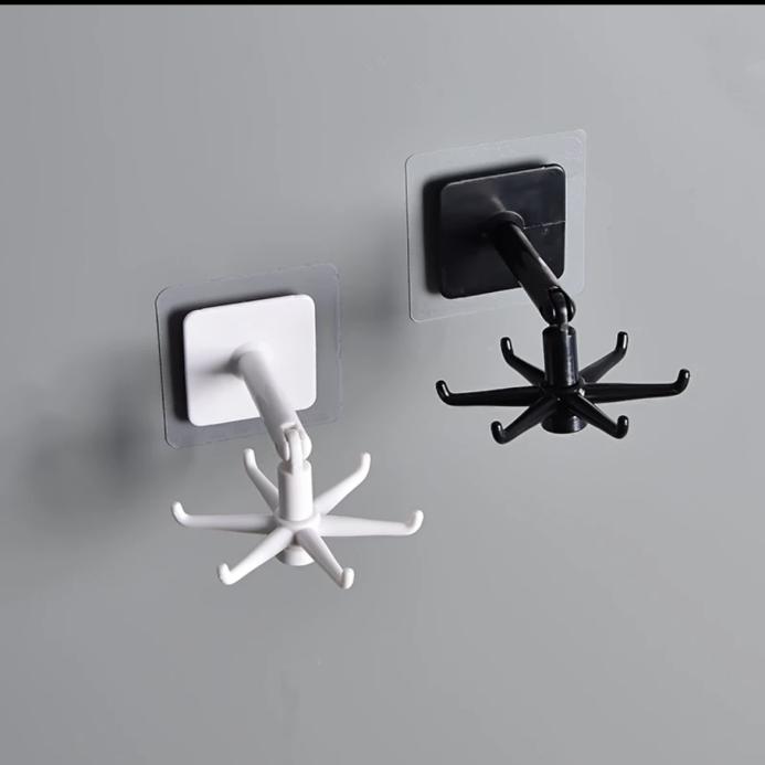 

Клейкую кухонную полку с вращающимся крючком можно поворачивать и складывать, а универсальную неперфорированную цементную стену можно прикрепить с любой силой. five белый