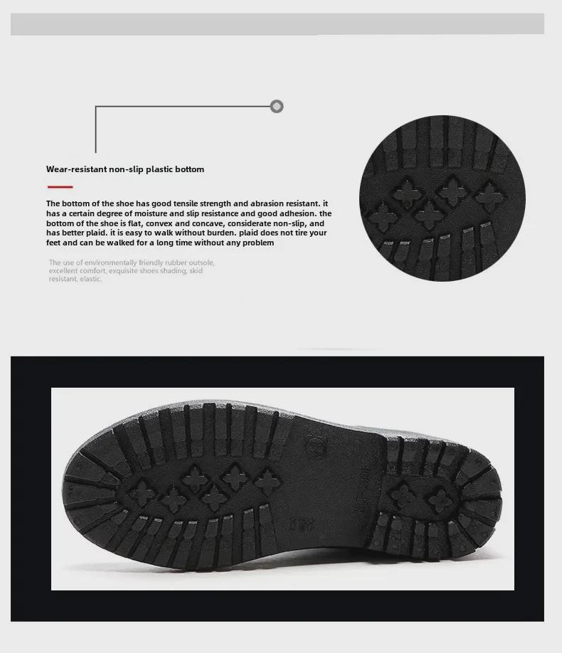 Verschleißfeste, rutschfeste Wasserschuhe für Herren: Ganzjahres-Regenstiefel zum Angeln, für die Küche und die Autowäsche