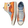 Converse Chuck Taylor All Star Trendy Abrasion Shock Absorption High Top Espadrilles Unisex Yellow Blue