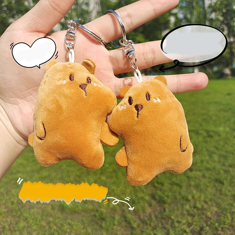 

Kawaii Plush Bear Doll Keychain Pendant Cartoon Bag Ornament Accessories A5
