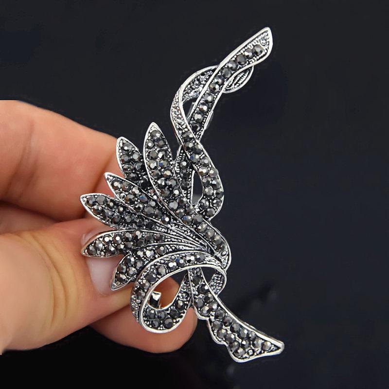 Gunmetal Retro Brooch Lapel Pin for Men s Suits. Zhenyao Accessories