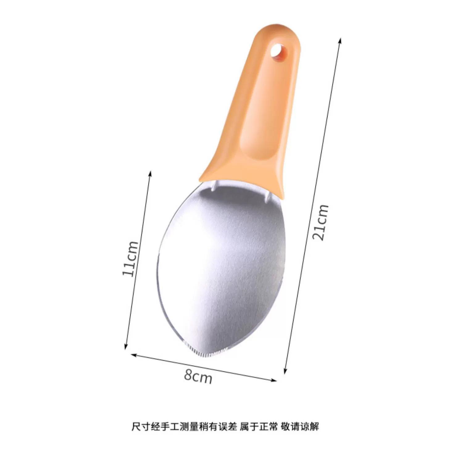 Многофункциональная ложка для нарезки манго, сепаратор для очистки манго, нож для очистки, ложка для вырезания кубиков, ложка для фруктов и мяса