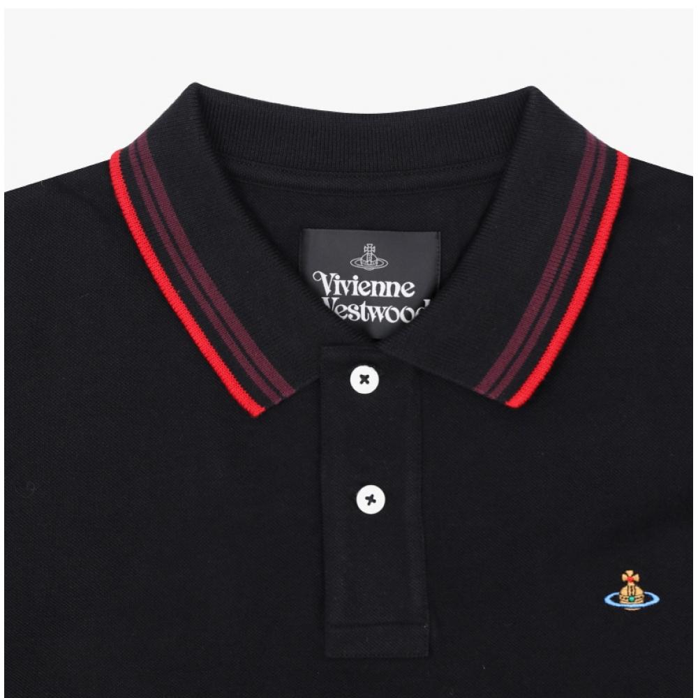 Vivienne WeSTwood Orb Logo ClaSSic Polo Men S ShorT Sleeve T ShirT 2h01000u