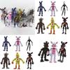 New Arrival 6pcs Fnaf Five Nights At Freddy's Miniature Game Collection