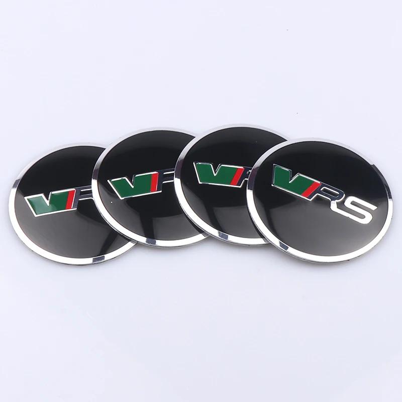 2025 New 4Pcs Car Styling Wheel Hub Cap Stickera Auto Refit Accessories For Skoda Rapid Fabia 2 Octavia A7 A5 A4 Yeti Superb 3 A