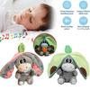 Breathing Anxiety Relief Avocado Strawberry Donkey Plush Toy Kids Doll Soothing