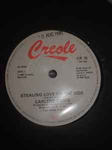 

7inch Record CARLENE DAVIS DEAN FRASER Stealing Love On The Side Instrum CR15 Creole Records 1981 UK Reggae Ska Dub Used