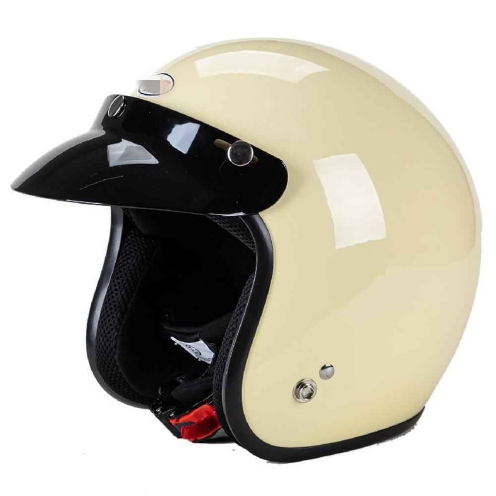 Motorcycle Helmet Visor Shield – 3 Snap Button Flip Up Wind Protector