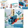 Multicolored Domino Train Set With Sound For Kids Educational Building Toys