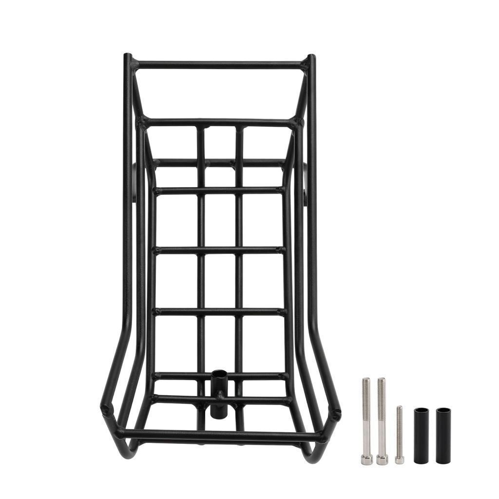 Bruce & Shark Center Carrier Basket Type Black for Honda CT125 Hunter Cub (2020–2023)