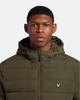 Winterjacke Lyle & Scott Herren leichte Daunenjacke (JK1546V) Olive