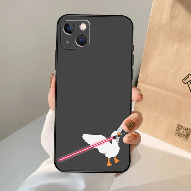 Untitled Goose Game Phone Case For iPhone 17 Air 16 15 14 13 11 12 Pro Max 13 12 mini 15 16 Plus 16e Cover Coque