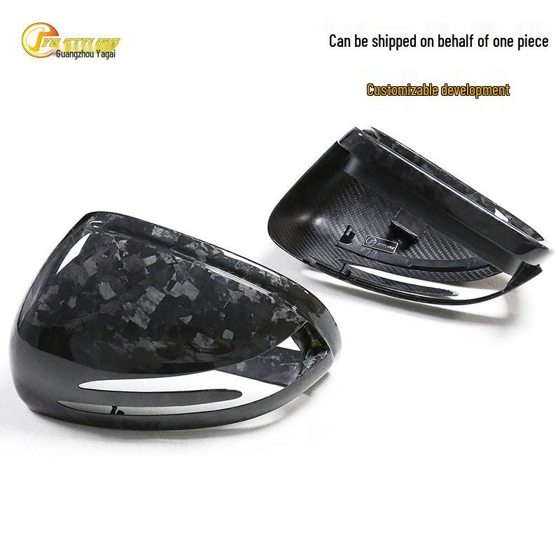 

Mercedes SLK/SLC/SL/AMG GTS/GTR/GTC R172 Накладка на зеркало заднего вида из углеродного волокна Twill (Gloss)