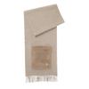 Tassel Wool Blend Patch Pocket Scarf