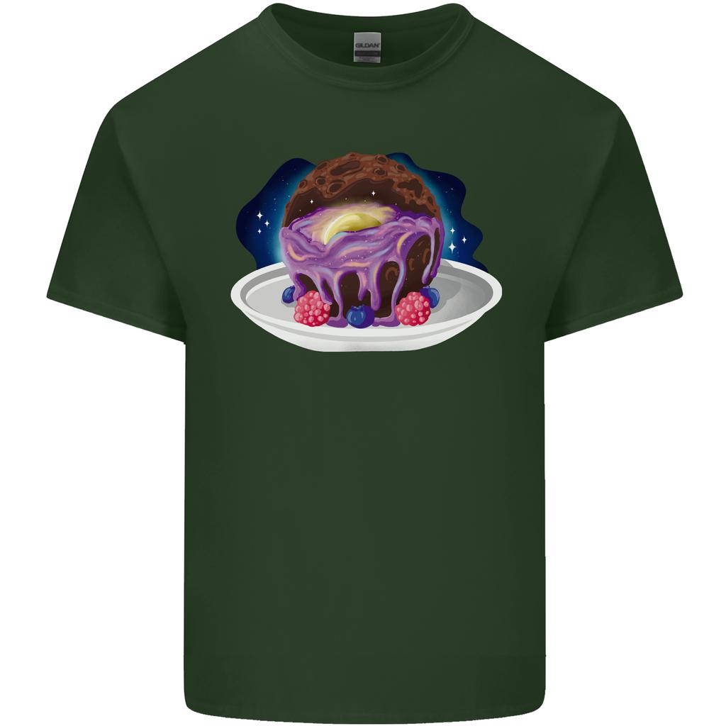 Space Planet Dessert Funny Food Unisexs Light Cotton TShirt