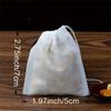 Reusable Drawstring Soup Bags - Multipurpose Kitchen Filter for Tea Leaves, Spices & Muslin - Perfect for Cooking, Chinese Herbs