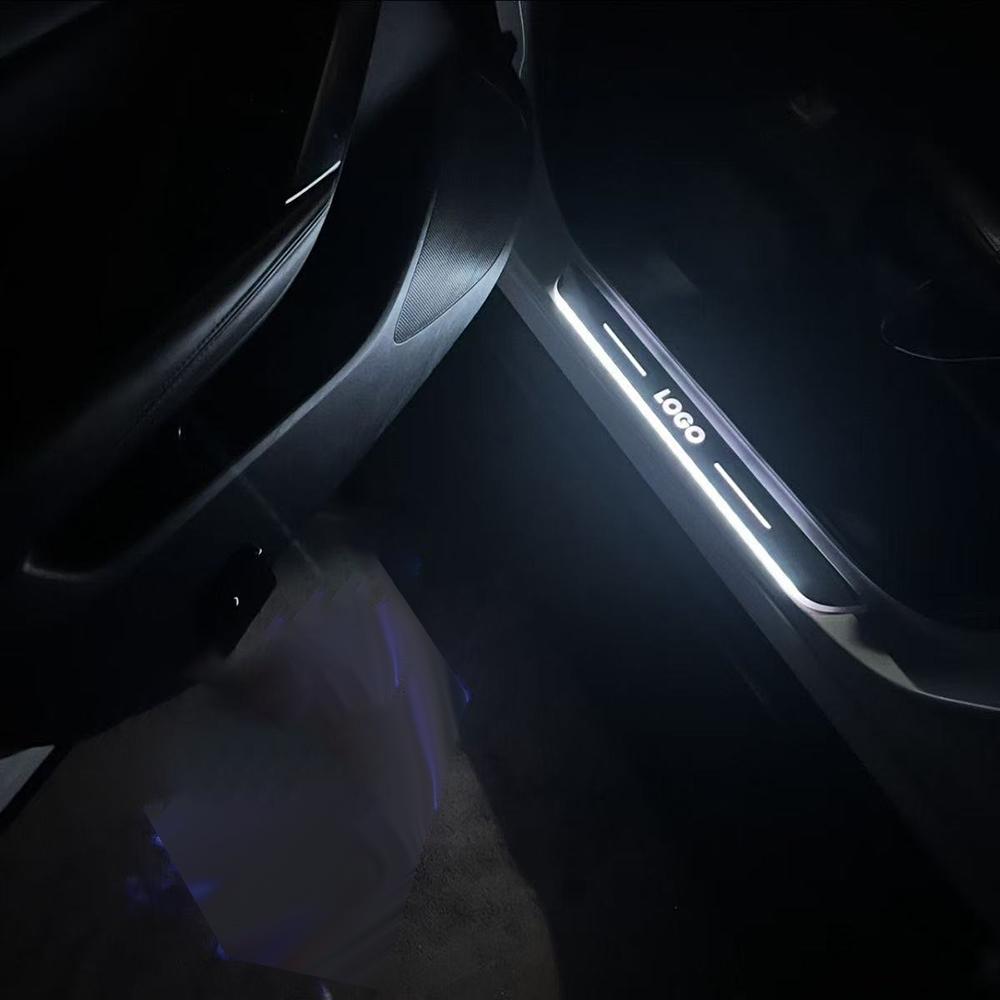 ize Dynamic stalic led pedal scuff plate threshould doorsill for cars All Cars Accessory