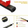 2pcs Motorcycle Led Turn Signal Light, Flexible Switchback Dual-color White & Amber Fork Turn Signal Blinkers For Motorbike