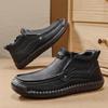 Handmade Genuine Leather Boots Men Shoes Comfortable Ankle Boots For Men Casual Shoes Large Size Tooling Shoes