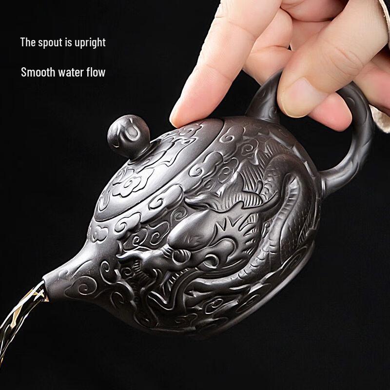 Qianyu Xianglong Zisha Tea Set