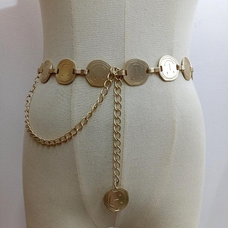 Four Seasons available Nový pásek Dámská kožená móda Všestranné džíny Pásek Dekorace se sukní, oblekem, svetrem Potah pasu