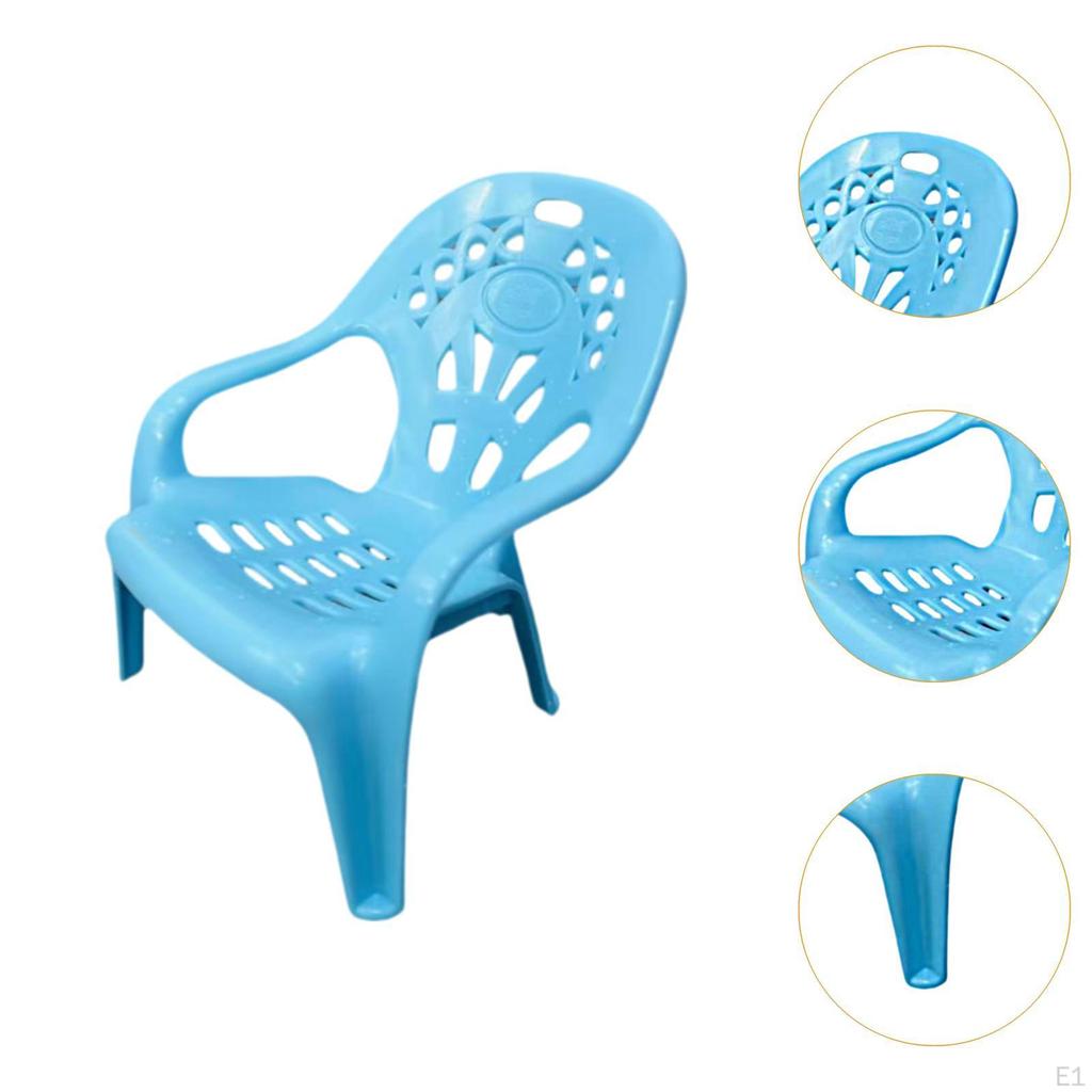 5x Dollhouse Miniature Chair Scene Layout Classic Mini Model Doll House Furniture for 1/12