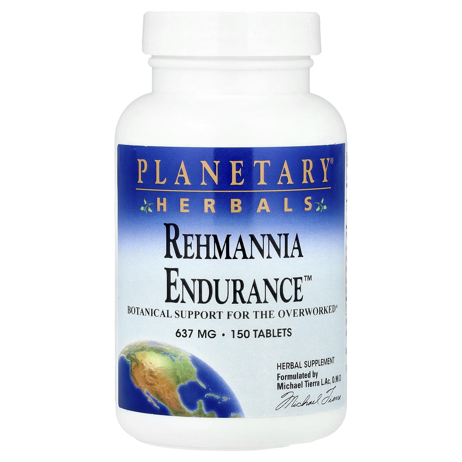 

Rehmannia Endurance, 637 Mg, 150 Tablets
