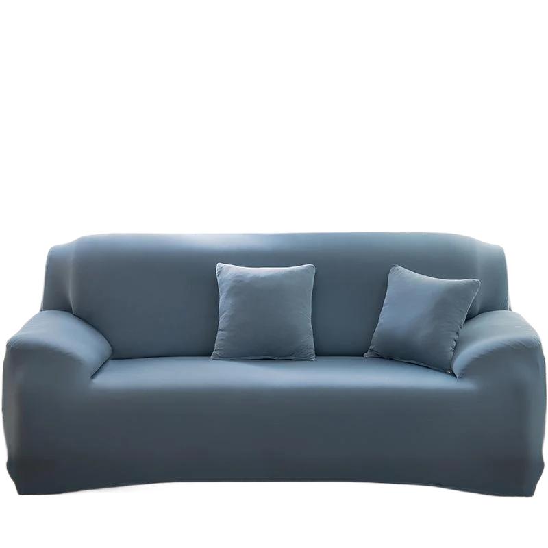 Solid Color Sofa Covers for Living Room Elastic Sofa Cover L Shaped Corner Couch Cover Slipcover Chair Protector 1/2/3/4 Seater