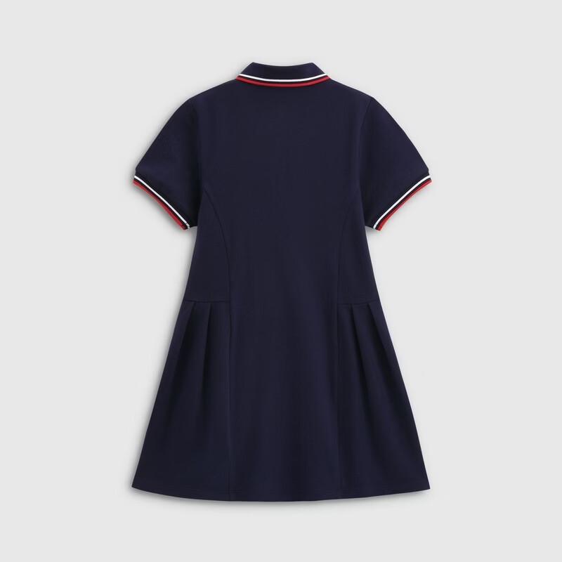 Gap Girls' Teddy Bear Embroidered Polo Dress