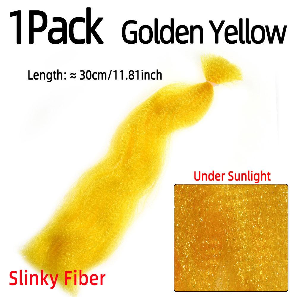 Bimoo Kinky Soft Synthetik Fliegenbinden Streamer Faser Köder Fisch Bleikopf Jig Bindematerial Rosa Chartreuse Rot Orange Gelb