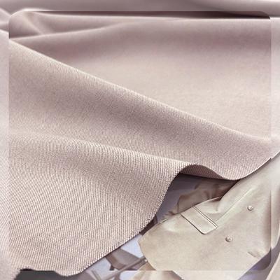 Tessuto di Lana Spesso Poco Elastico Cucito Fai da Te Abiti Blazer Pantaloni Autunno Inverno Pettinato Tessuti di Lana Elastica 420G/M stoff