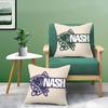 Outdoor Match With Wild Fishing Prints Nash Pillow Case Comfort Sofa Bed Silky Elegant Invisible Zipper Decorative Cushion Cover