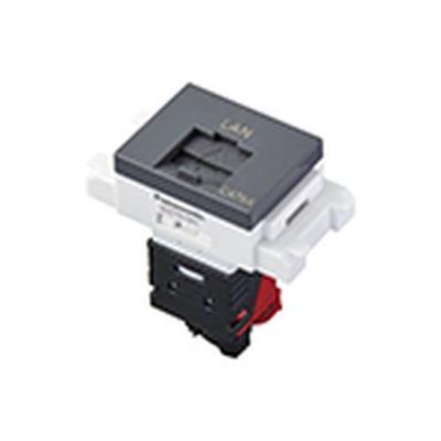 Information Modular Jack Assembly CAT6A Embedded Gray WZ7519H