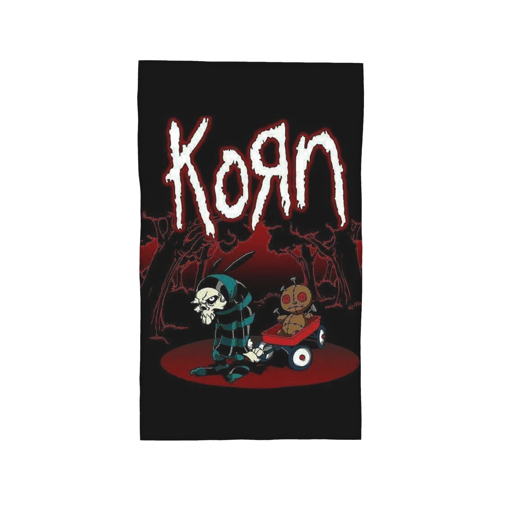 

Korn Heavy Metal Band Album Tour Soft Face Towel Quick Dry Pool Bath Cotton Towels Absorbent Quick W30*H60(CM)
