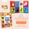 0-2 Years Spanish Children's Cognitive Encyclopedia Enhancing Cognition Children's Early Learning Books Gifts