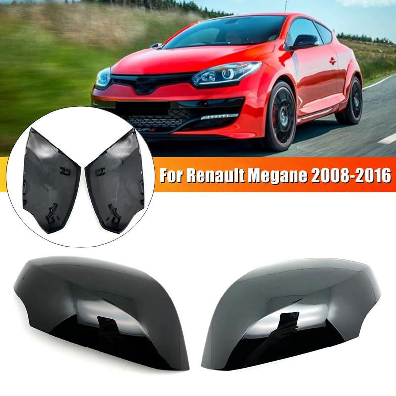 

For Renault Megane MK3 2008 2009 2010 2011 2012 2013 2014 2015 Car Replacement Rearview Side Mirror Cover Wing Cap Door Trim белый