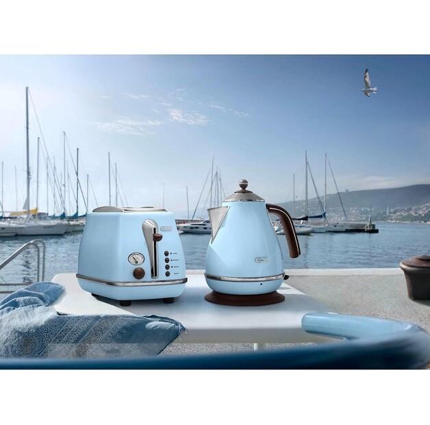 Electric Kettle De'Longhi Icona KBOV2001.AZ Blue