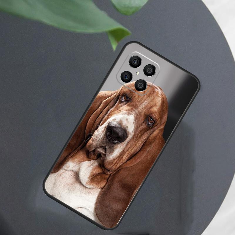 Basset Hound Dog For Honor Magic 8 7 5 6 Pro Case For Honor 200 400 Lite 50 70 90 X8c X8b X9a X9b X9c X9d Win