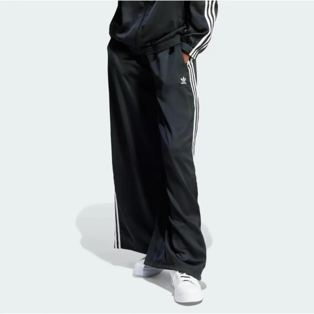Adidas Women Satin Wide Leg Pants Iu2520