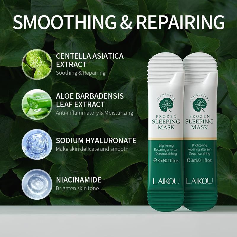 Lycopodium New Centella Asiatica Máscara Hidratante e Hidratante Leave-on para Dormir Freeze Mask