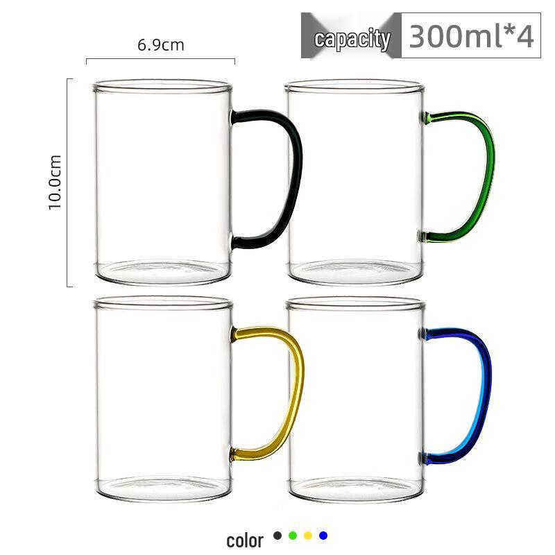 ZISIZ High Borosilicate Glass Mug
