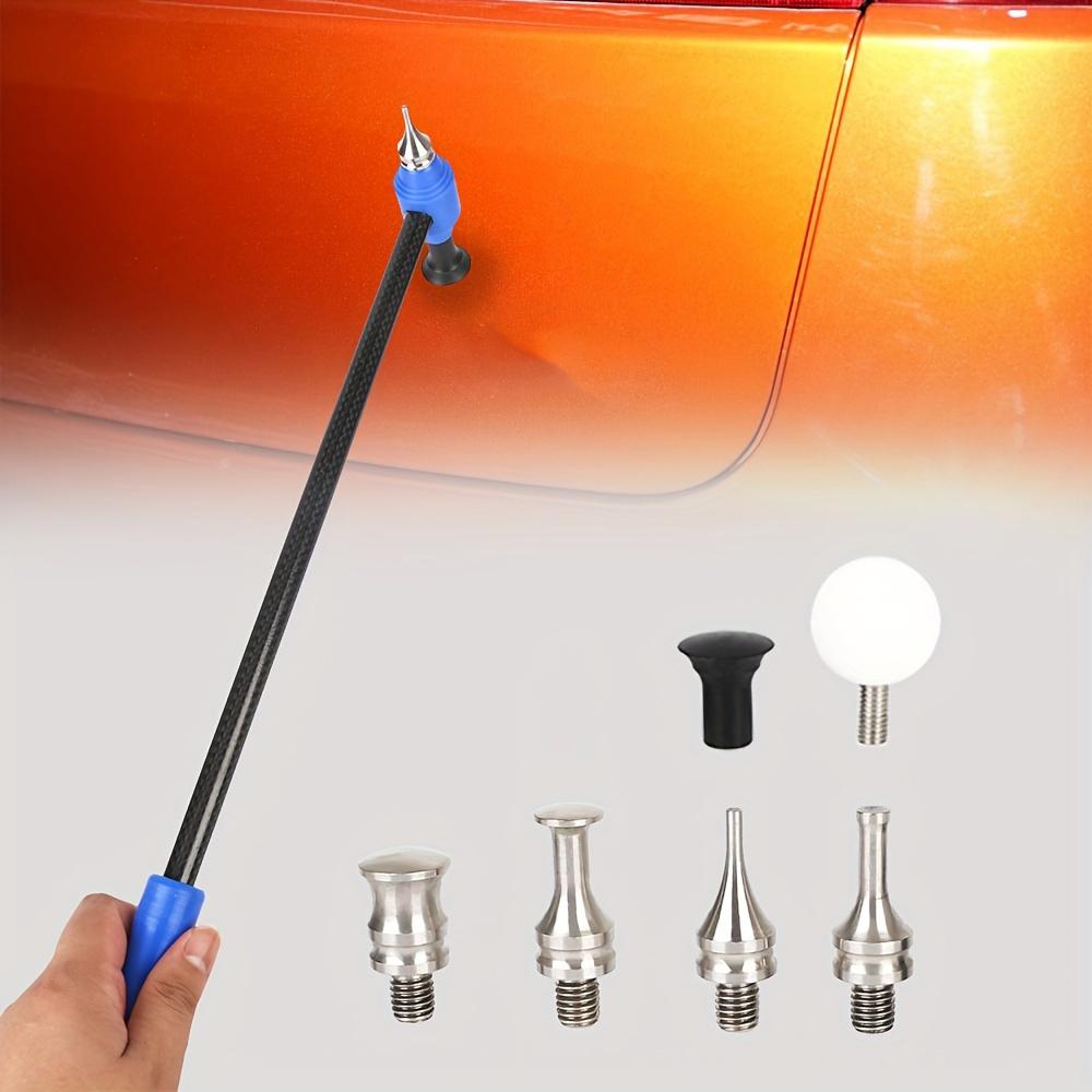 Car Dent Repair Tools Tapper Tools Carbon Fiber Adjustable Length Handle Hammer Portable Auto Body Repair With M8 Screw Kit