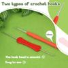 Flower Crochet Kit for Beginners Crochet Starter Kit for Complete Beginners Adults Crocheting Knitting Kit with Tutorials