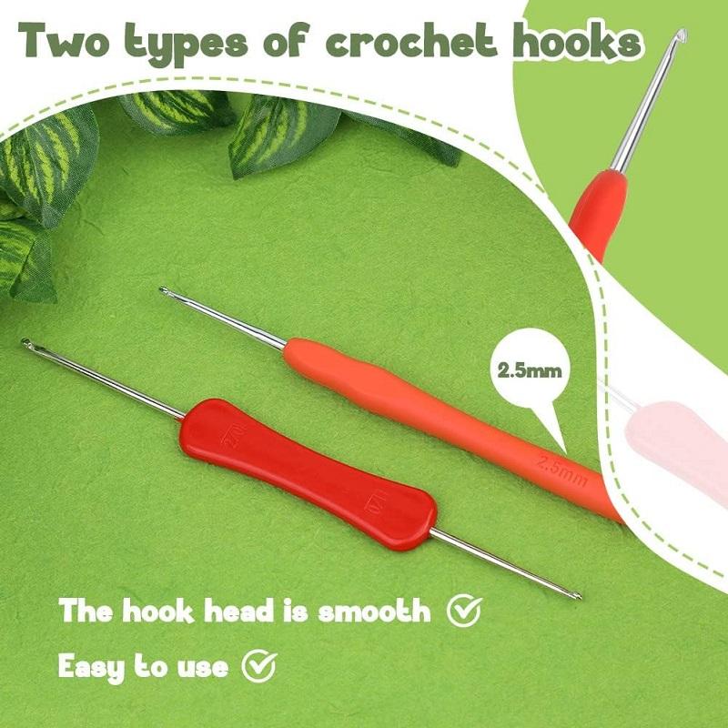 Flower Crochet Kit for Beginners Crochet Starter Kit for Complete Beginners Adults Crocheting Knitting Kit with Tutorials