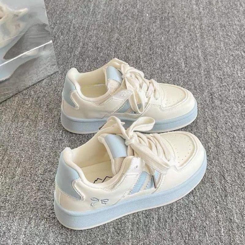 Dopamine Platform White Shoes Children's Tide Versatile Niche Bread Shoes Casual Board Shoes Spring and Summer Women's Shoes